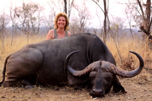 Cape Buffalo taken with one shot from 45/70 Marlin 1895